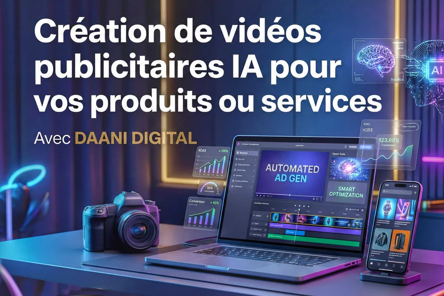 Création de vidéos publicitaires e-commerce pour vos produits et services