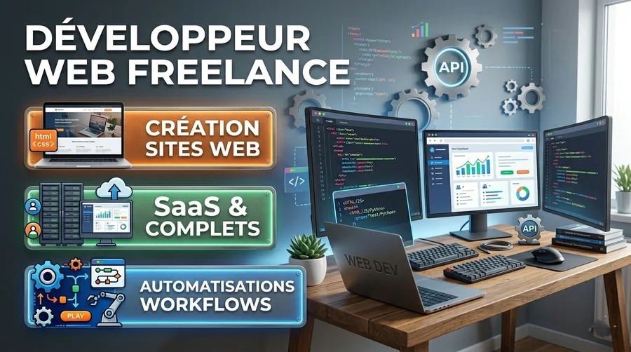 Création d’applications web modernes et solutions digitales sur mesure